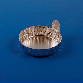 Aluminum Weighing Dish, 43mm With Tab, 1.0g /20mL, Crimped Side, 1000/Pack