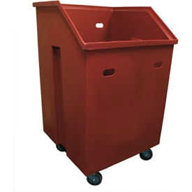 Linen Cart, 19.5 Cu. Ft, 29"L x 29"W x 47"H, Black