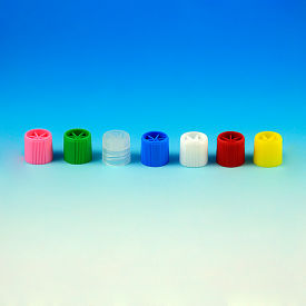 Screw Cap, for Sample Tubes with External Threads, Orange, 1000/Pack