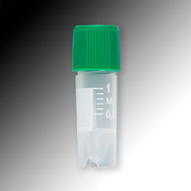 Sample Tube, 1.2mL, Polypropylene, External Threads, SS, PG, 1000/Pack