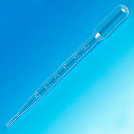 Transfer Pipet, 7.0mL, Large Bulb, Graduated to 3mL, 155mm, 500/Pack