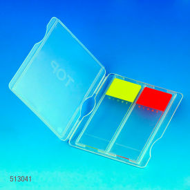 Slide Mailer, Polypropylene, for 2 Slides, Natural, 100/Pack