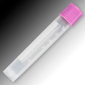 Sample Tube, 4mL, Polypropylene, External Threads, Stainless Steel, Peel Pack, 1000 Pack