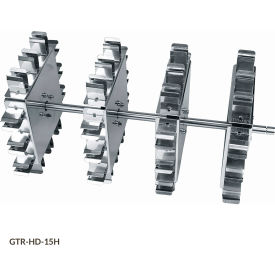 Tube Holder Use with GTR-HD Series Tube Rotators, 48 Places For 15mL Microcentrifuge Tubes