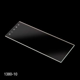 Microscope Slides, Diamond White Glass, 25 x 75mm, 90 Degree Ground Edges, Plain, 1440/Pack