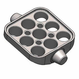 Buckets for use with GCC-MP-SWING Rotor, 4 each for 36 x 3mL and 7mL tubes, 4 Pack