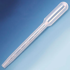 Transfer Pipet, Wide Bore, Large Bulb, 124mm, 5000/PK