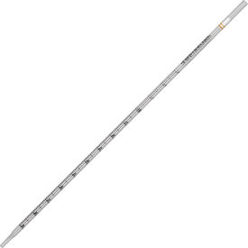 Serological Pipette, 1mL, Polystyrene, Standard Tip, Sterile, Yellow Band, 500/Pack