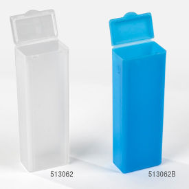 Slide Mailer, Polypropylene, Flip Top, Blue, 1000/Pack