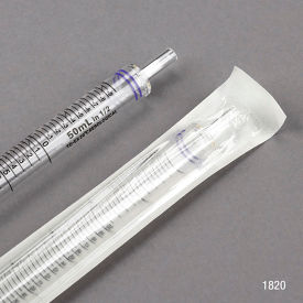 Serological Pipette, 50mL, Polystyrene, Standard Tip, 345mm Length, Sterile, Black Band, 100/Pack