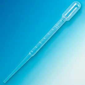 Transfer Pipet, 5.0mL, General Purpose, Graduated to 2.25mL, 150mm, 5000/PK