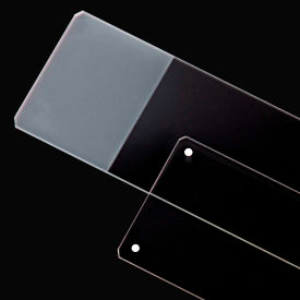 Microscope Slide, Frosted 1 End 1 Side, 25x75mm, Ground Edge, Safety Corners, 1440/PK