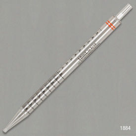 Serological Pipette, 10mL, Polystyrene, Short Style, 230mm, Sterile, Orange, Polypropylene