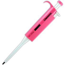Pipette, Diamond, Adjustable Volume, 0.1 - 2.5uL, Pink