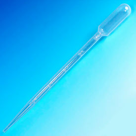 Transfer Pipet, 15mL, Graduated to 5mL, Extra Long, 215mm Length, 2500/Pack