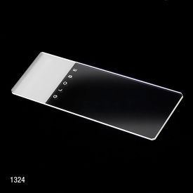 Microscope Slides with Ground Edge & Safety Corners, 1 End, 1 Side, Frosted