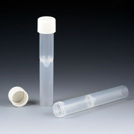 Tube, False Bottom, 16 x 97mm (5mL), with Threads, Polypropylene, Natural, 1500/Pack