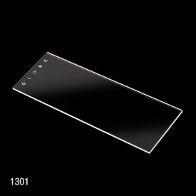 Microscope Slides w/ Ground Edge & Safety Corners, 1 End, 2 Side, Frosted