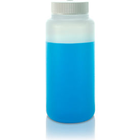 Centrifuge Bottle, 500mL, Attached Cap, Polypropylene, 4/Pack