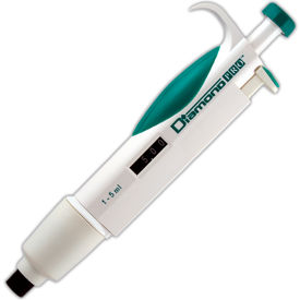 Adjustable Volume Pipette, 1000 - 5000uL (1-5mL), Light Green