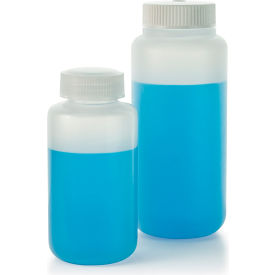 Centrifuge Bottle, 250mL, Attached Cap, Polypropylene, 4/Pack