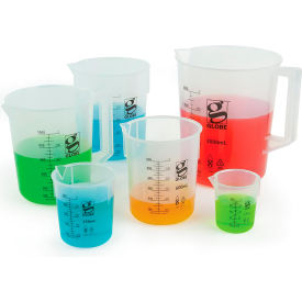 Beaker, Griffin Style, Low Form, Printed Graduations, Polypropylene, 10,000mL