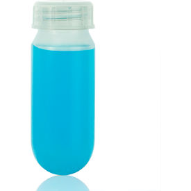 Centrifuge Tube, 70mL, Oak Ridge Round Bottom Style, Attached Screw Cap, Polypropylene, 12/Pack