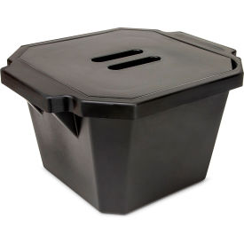 Ice Bucket with Cover, 4.5 Liter, Black