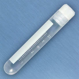 4mL Cryoclear Vials, Internal Threads, Round Bottom, Polypropylene, 500/Pack