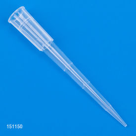 Pipette Tip, 1 - 200uL, Certified, Universal, Graduated, Natural, 54mm, 960/Pack
