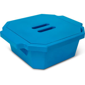 Ice Bucket with Cover, 2.5 Liter, Blue