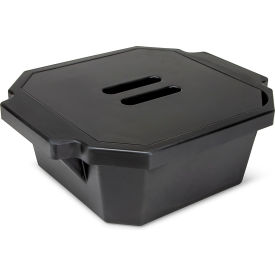Ice Bucket with Cover, 2.5 Liter, Black