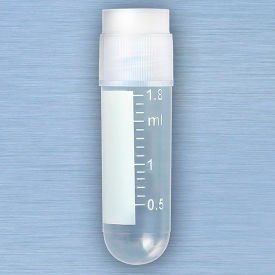 Cryoclear Vials 2mL External Threads, Round Bottom, Polypropylene, 500/Pack