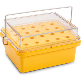 Mini Cooler For 1.5 ml Tubes, 20 Place, Yellow