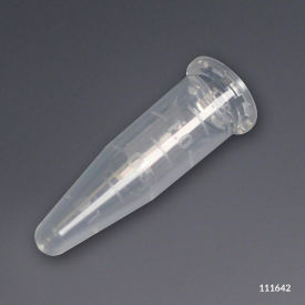 Microcentrifuge Tube, 1.5mL, Polypropylene, No Cap, Graduated, Natural, 1000/Pack