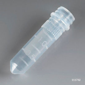 Microtube, 2mL, Polypropylene, No Cap, 1000/Pack