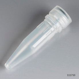 1.5mL Microtube with Attached Screw Cap, O-Ring, Sterile, Polypropylene, 1000/Pack