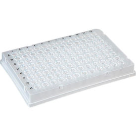 0.2mL 96-Well PCR Plate, Full Skirt, Clear, 10/Pack