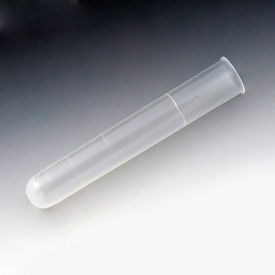 Test Tube, 16 x 100mm (12mL), Polypropylene, with Rim, Graduated at 2.5, 5 & 10mL, 2000/Pack