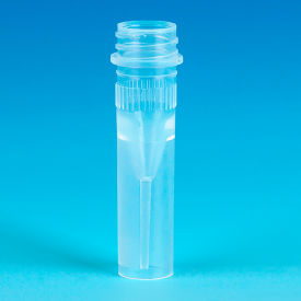 Microtube, 0.5mL, Self-Standing, Attached Screwcap, O-Ring, Sterile, PP, 1000/Pack