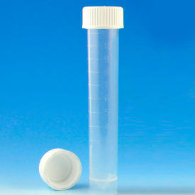 Transport Tube, 10mL, Polypropylene, SS, Separate Yellow Screwcap, 1000/Pack