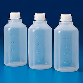 Bottle with Screwcap, Narrow Mouth, LDPE, Graduated, 50mL, 100/Pack