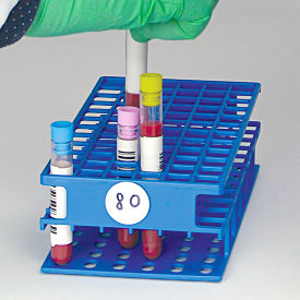 Wireless Tube Rack with RFID For CapTrack CT1 and CT2 models - Half size, 13mm, 36 place, Magenta