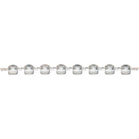 0.2mL 8-Strip Dome Caps, No Tubes, Natural, 125/Pack