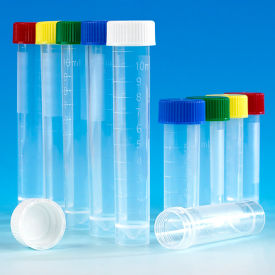 Transport Tube, 5mL, Polypropylene, Separate White Screwcap, 1000/Pack