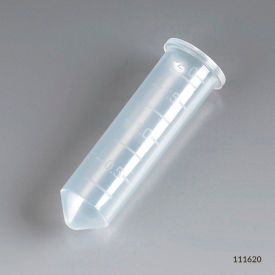 Microcentrifuge Tube, 2mL, Polypropylene, No Cap, Graduated, Natural, 1000/Pack