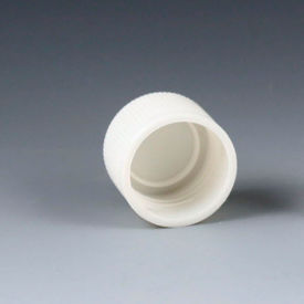 Cap, Screw, for False Bottom Tubes with Threads, White, 1000/Pack