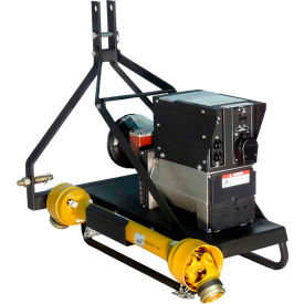 IMD PTO AVR Generator Kit, 31,000 Watts, 120/240V, 125A, Black
