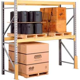 Double Slotted Pallet Rack Starter - No Deck - 96"W x 42"D x 120"H