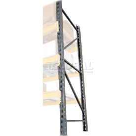 Double Slotted Pallet Rack Upright - 42"D x 192"H
